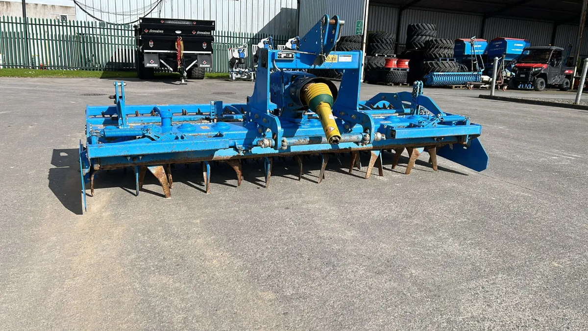 Lemken Zirkon 12 3m power harrow - Image 2