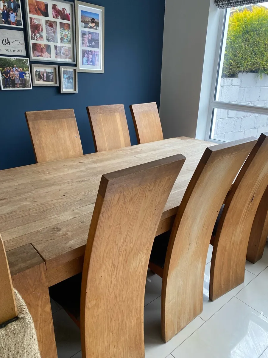 Dining room chairs for sale in Co. Dublin for €200 on DoneDeal