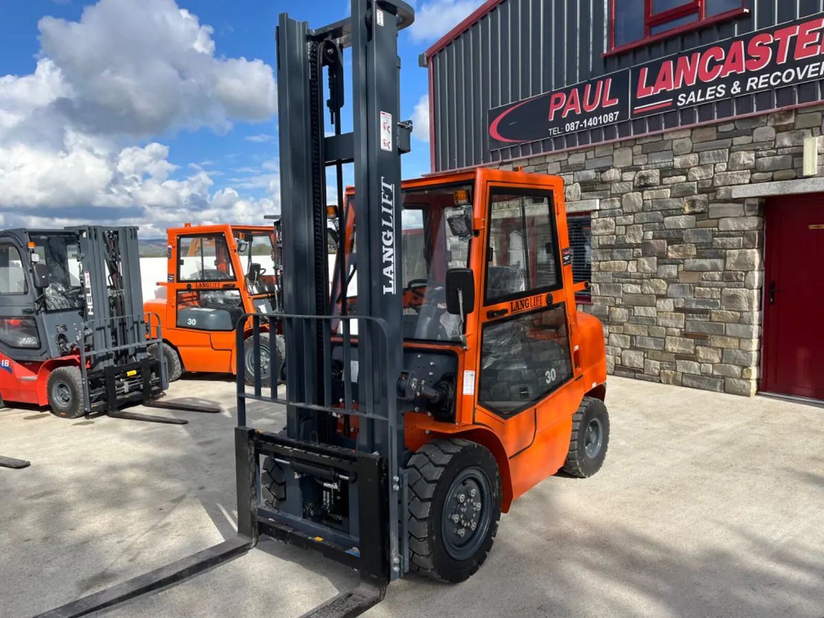 Forklift Langlift new Isuzu engine - Image 1