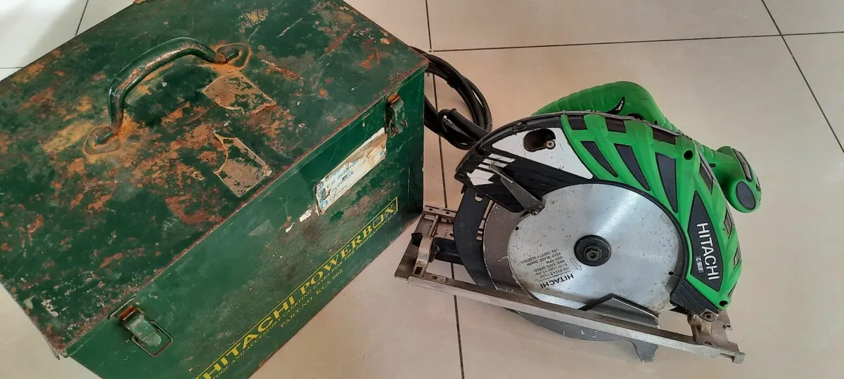 Hitachi C9U2 235mm Circular Saw 110v for sale in Co. Clare for €140 on