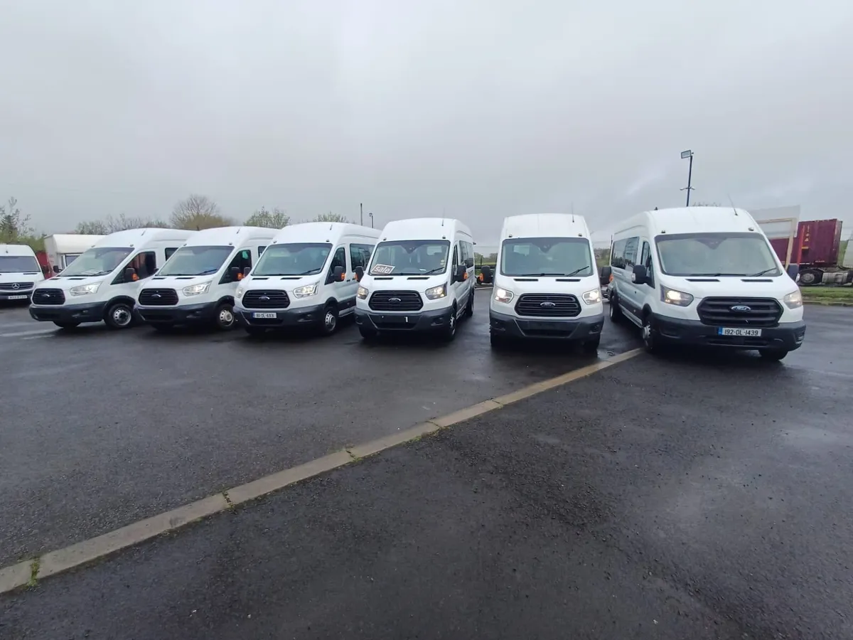 Ford Transit Minibuses 2014-2019 ON IRISH PLATES - Image 3