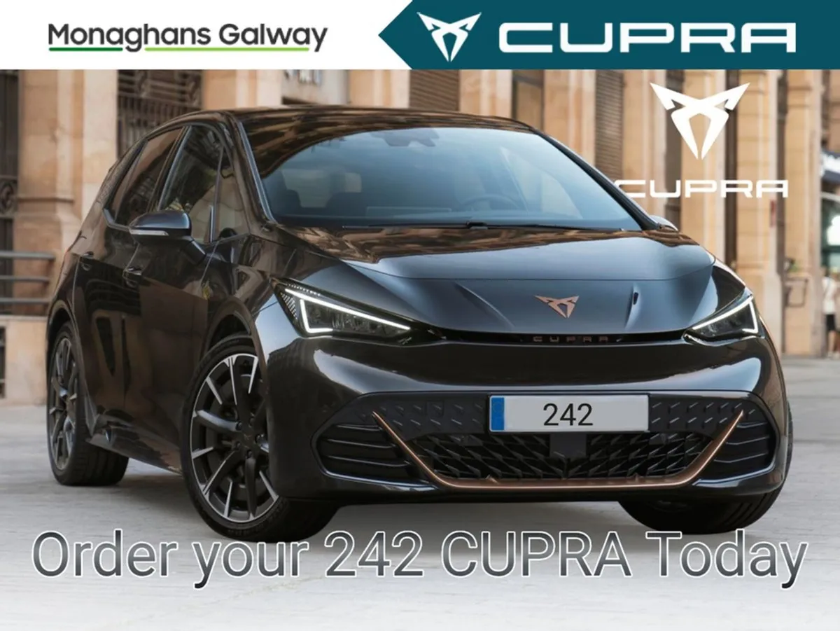 Cupra Born Order Your 242 Car Now