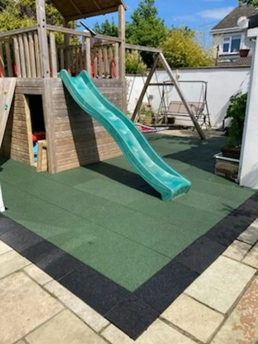 Playground rubber safety mats