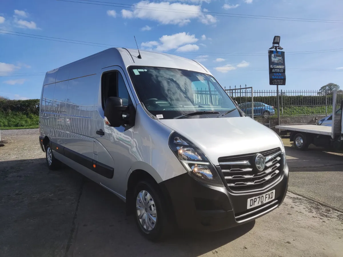 VRT €200 DEC 2020 VAUXHALL MOVANO 135 BHP LWB - Image 1
