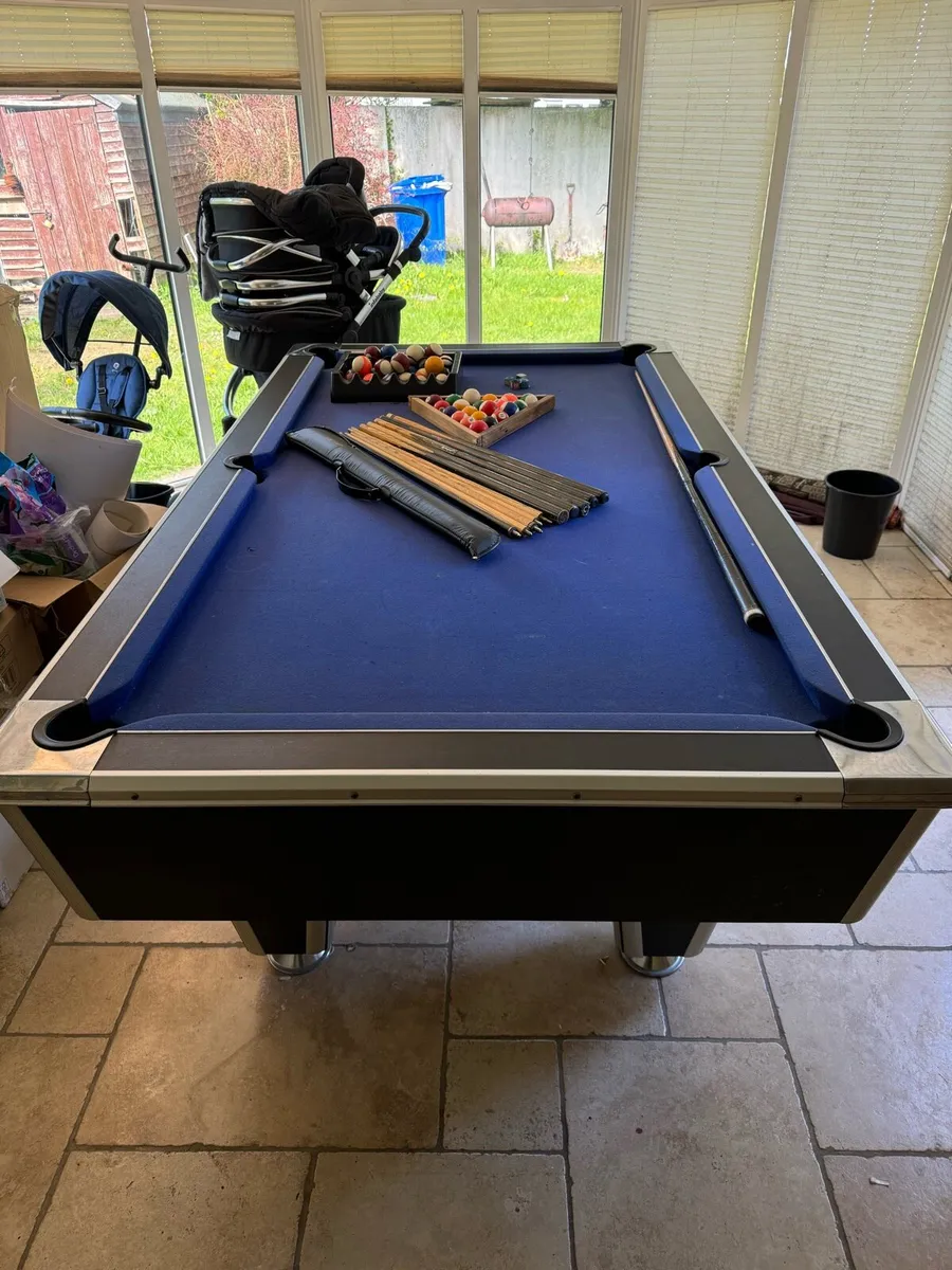Billiard table for sale in Co. Kildare for €350 on DoneDeal