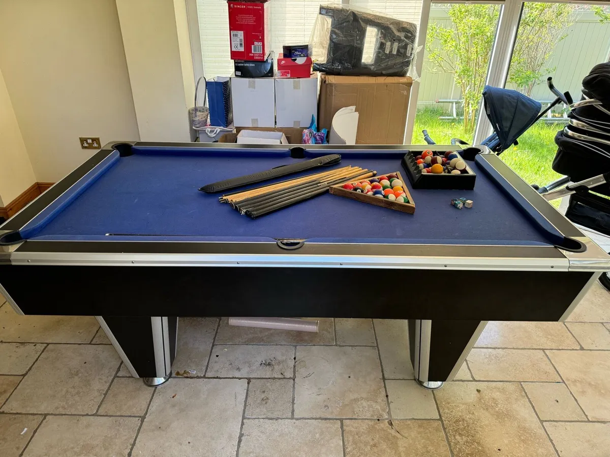 Billiard table for sale in Co. Kildare for €350 on DoneDeal