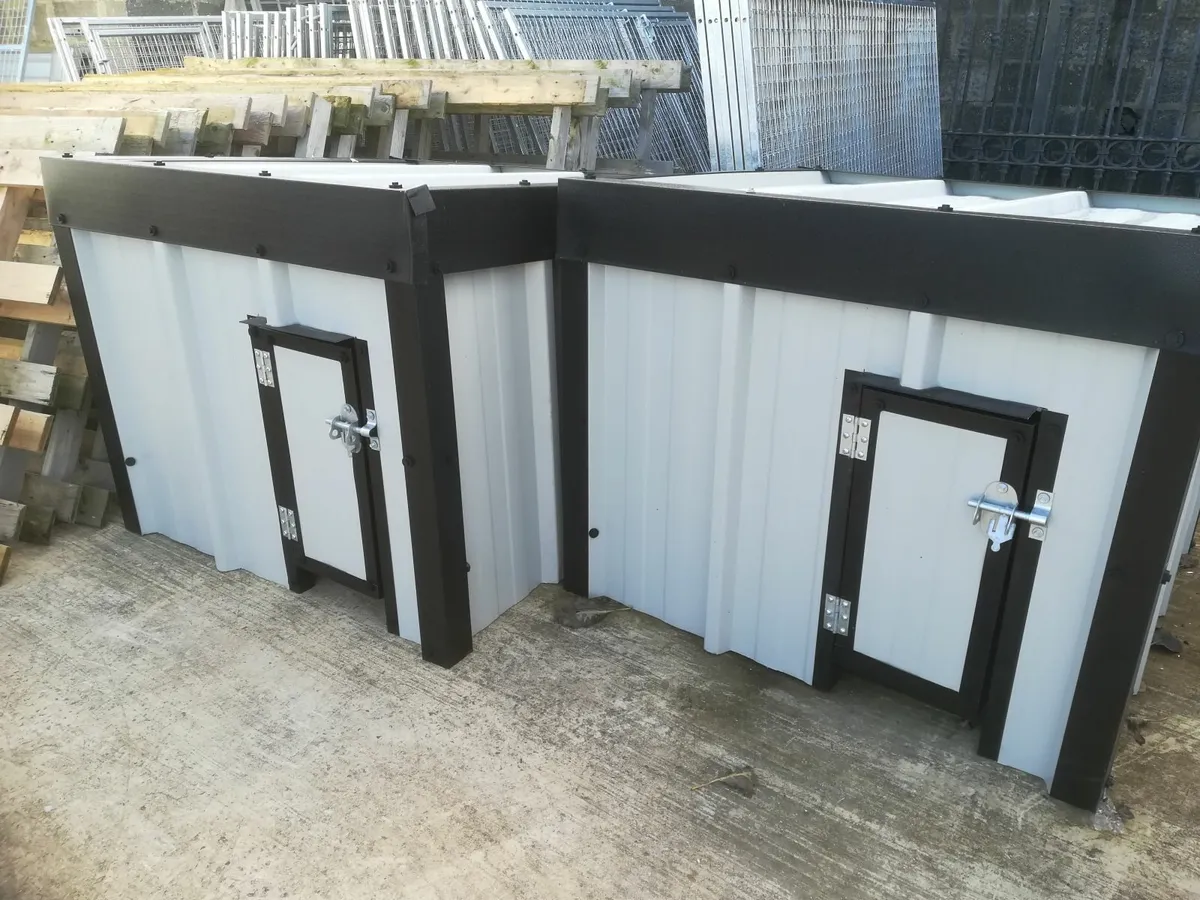 Insulated steel dog house kennel for sale in Co. Offaly for €0 on DoneDeal