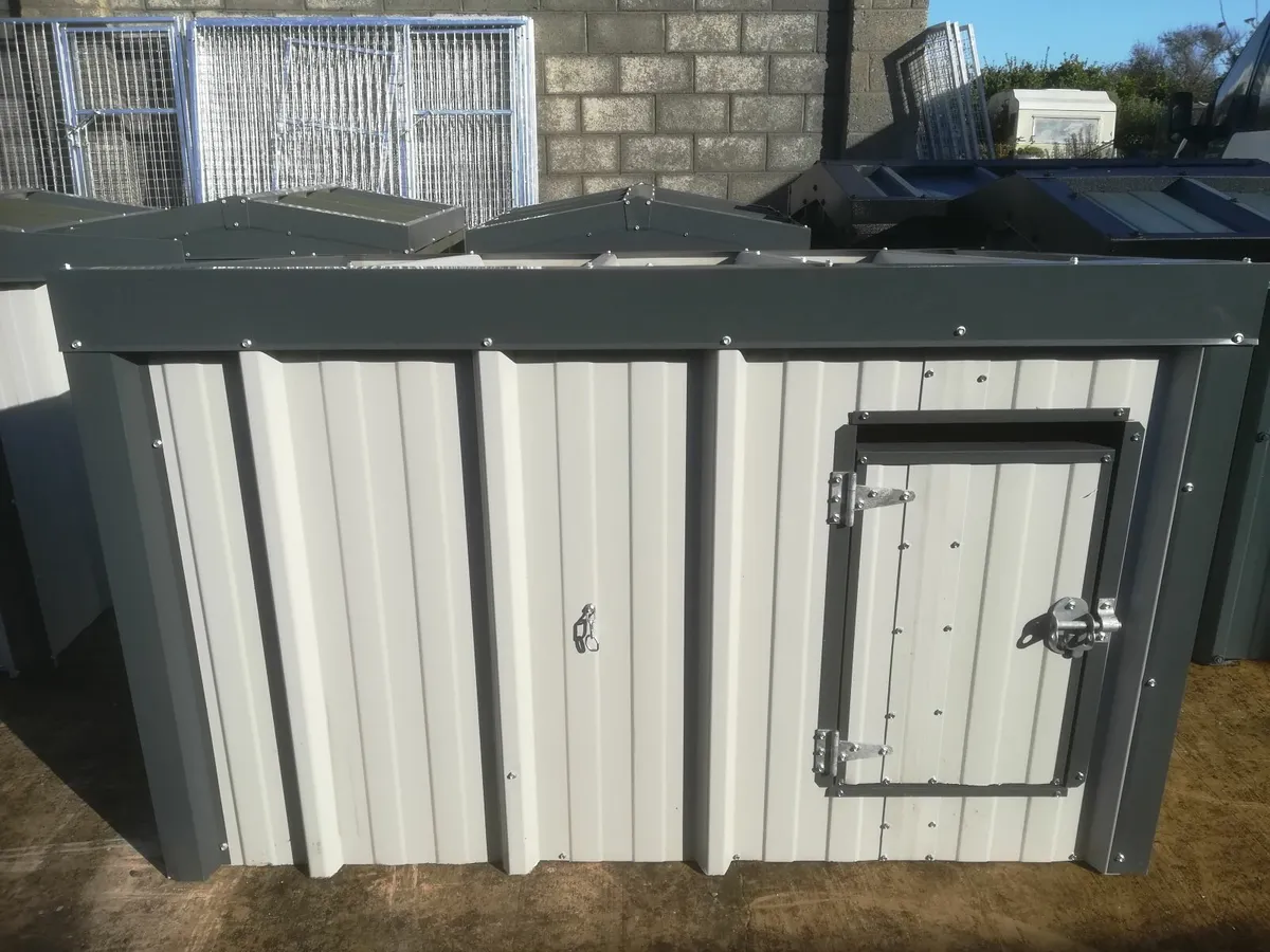 Insulated steel dog house kennel for sale in Co. Offaly for €0 on DoneDeal