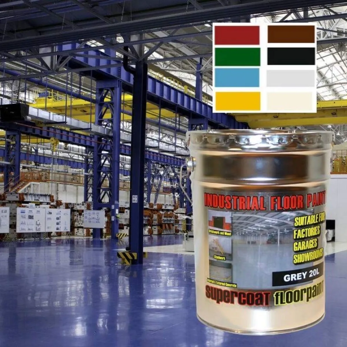 FLOOR PAINT supercoat industrial paint for sale in Co. Cork for €1 on