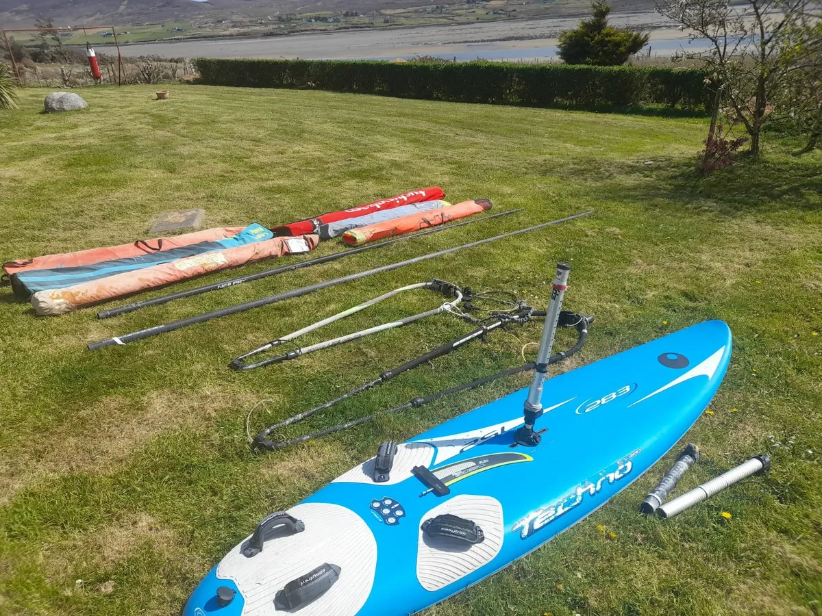 Windsurfing equipment for sale in Co. Mayo for €750 on DoneDeal