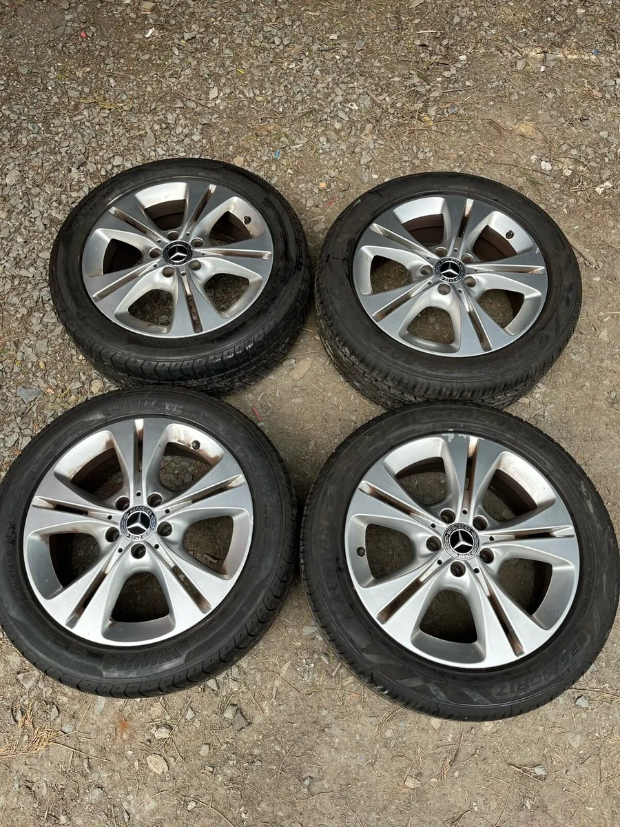17’ Genuine Mercedes 5x112 alloys wheels - Image 1