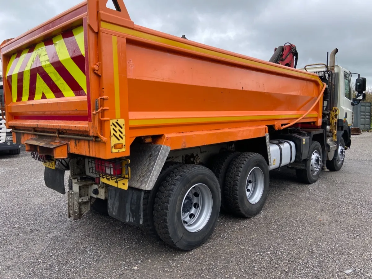 2013 DAF CF 85-410 8x4 Tipper Grab - Image 3