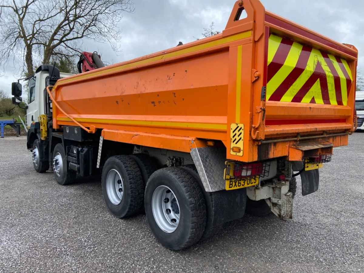 2013 DAF CF 85-410 8x4 Tipper Grab - Image 4