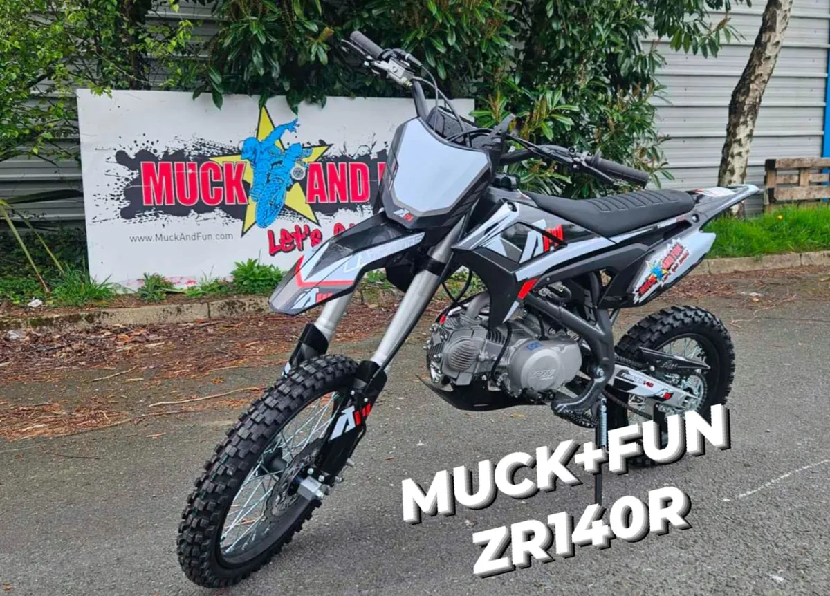 MUCK+FUN ZR140r Pit Bike   DELIVERY WARRANTY - Image 1