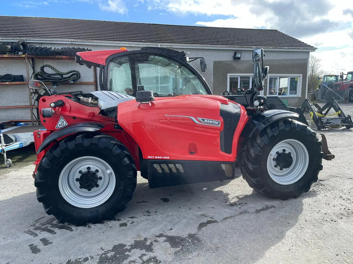 2018 Manitou MTL 630 - 105 - Image 2