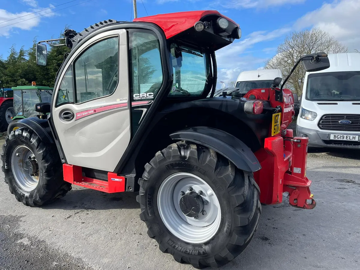 2018 Manitou MTL 630 - 105 - Image 3