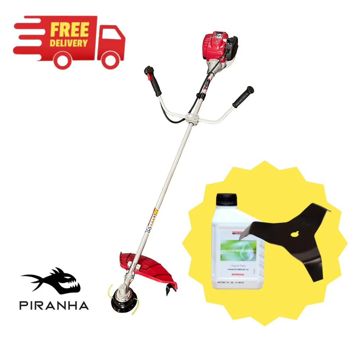 Piranha 4 Stroke 35.8cc Strimmer (Free Delivery) - Image 1