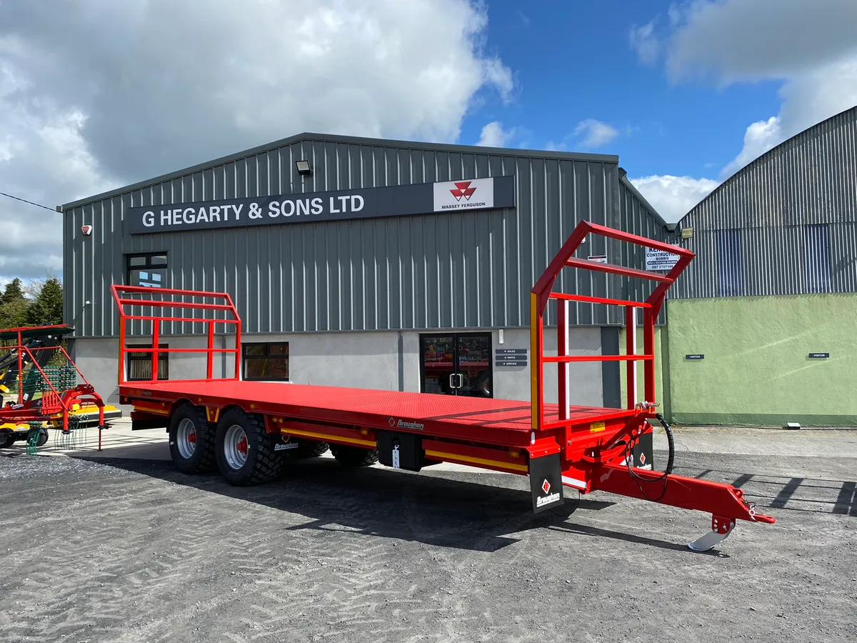 28ft Broughan Bale trailer IN STOCK - Image 1