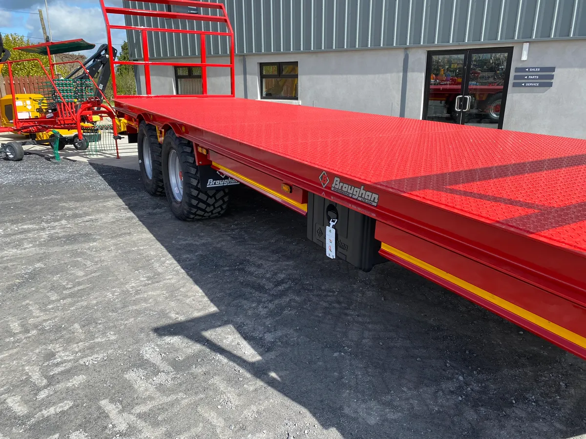 28ft Broughan Bale trailer IN STOCK - Image 2