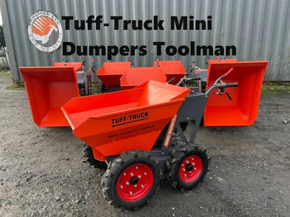 Tuff-Truck Mini Dumpers SALE Toolman - Image 1