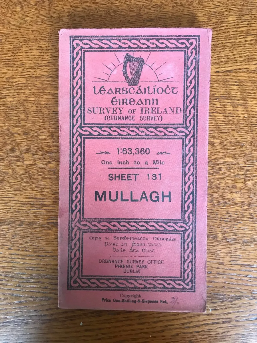 Antique Map of Mullagh Co. Clare Dated 1900 for sale in Co. Dublin for €40 on DoneDeal