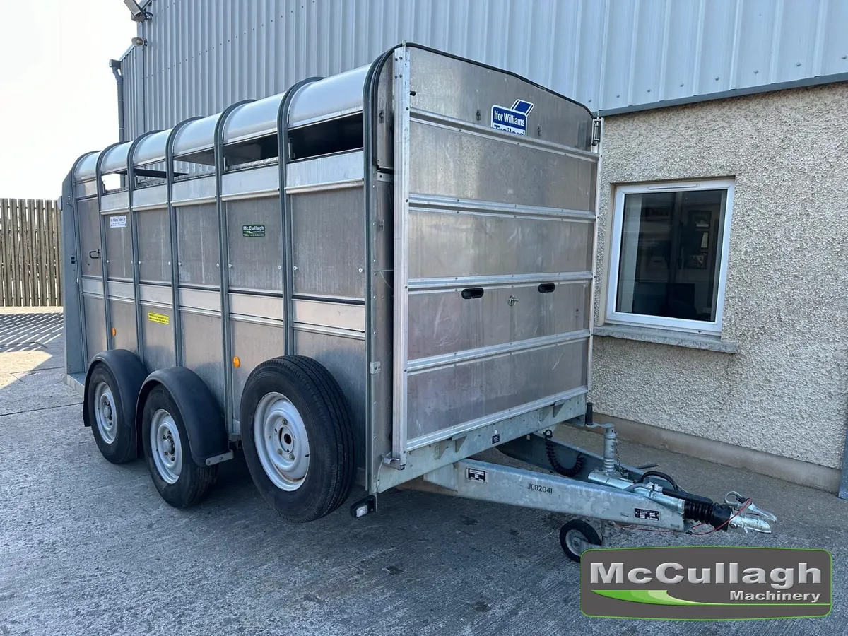 Used Ifor Williams TA510 12ft x 6ft Cattle Trailer - Image 2