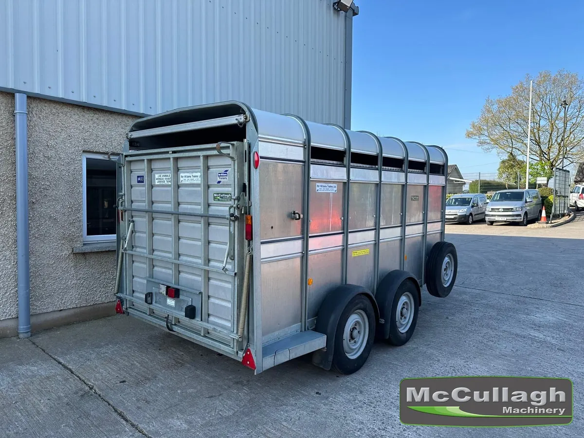 Used Ifor Williams TA510 12ft x 6ft Cattle Trailer - Image 3