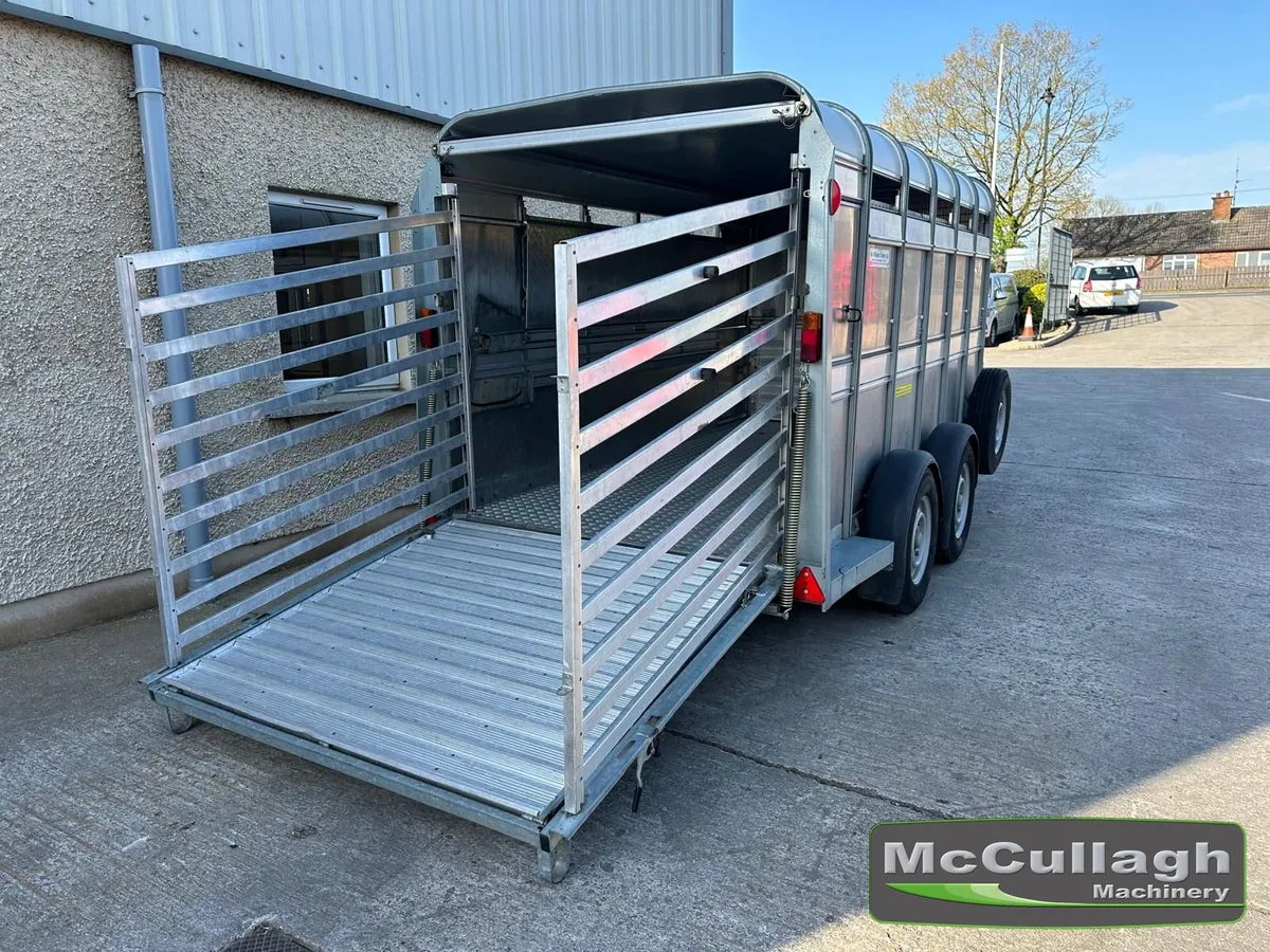 Used Ifor Williams TA510 12ft x 6ft Cattle Trailer - Image 4