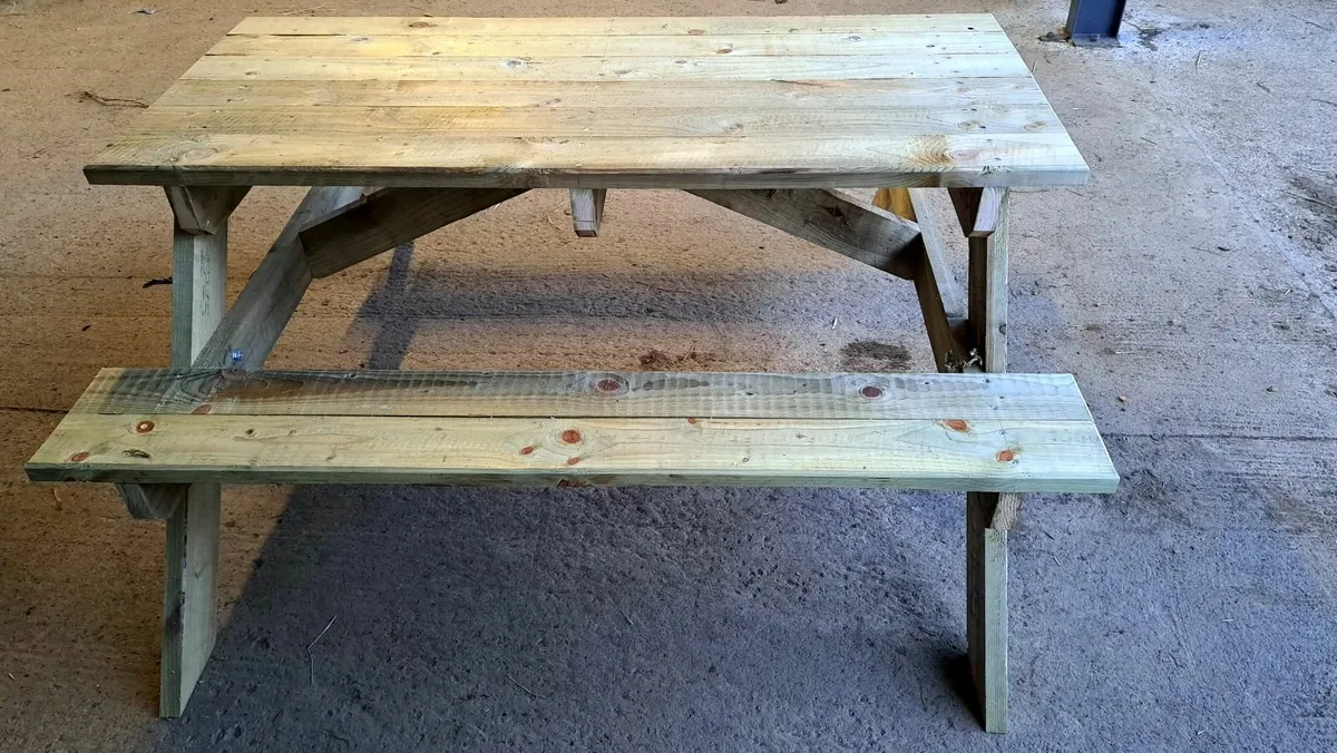 Picnic Benches for sale in Co. Cavan for €150 on DoneDeal