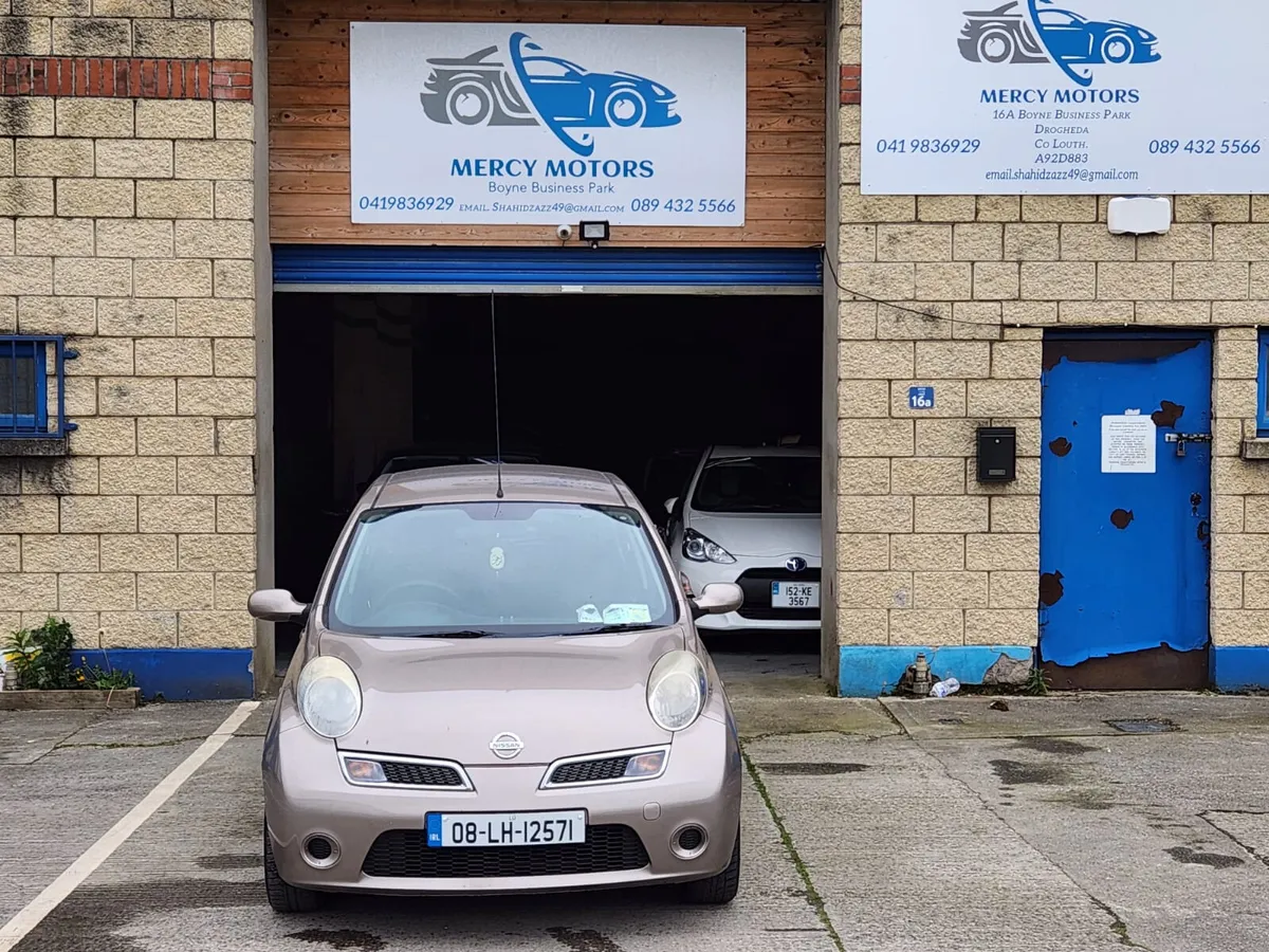 Nissan Micra 2008.1.2 PETROL LOW MILES NCT 01/25 - Image 2
