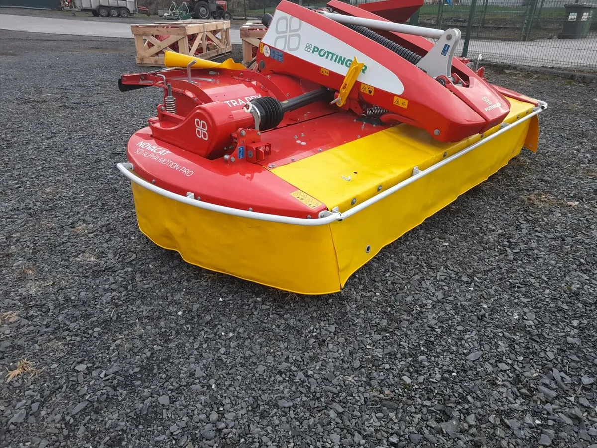 Pottinger front mowers 0% finance - Image 1