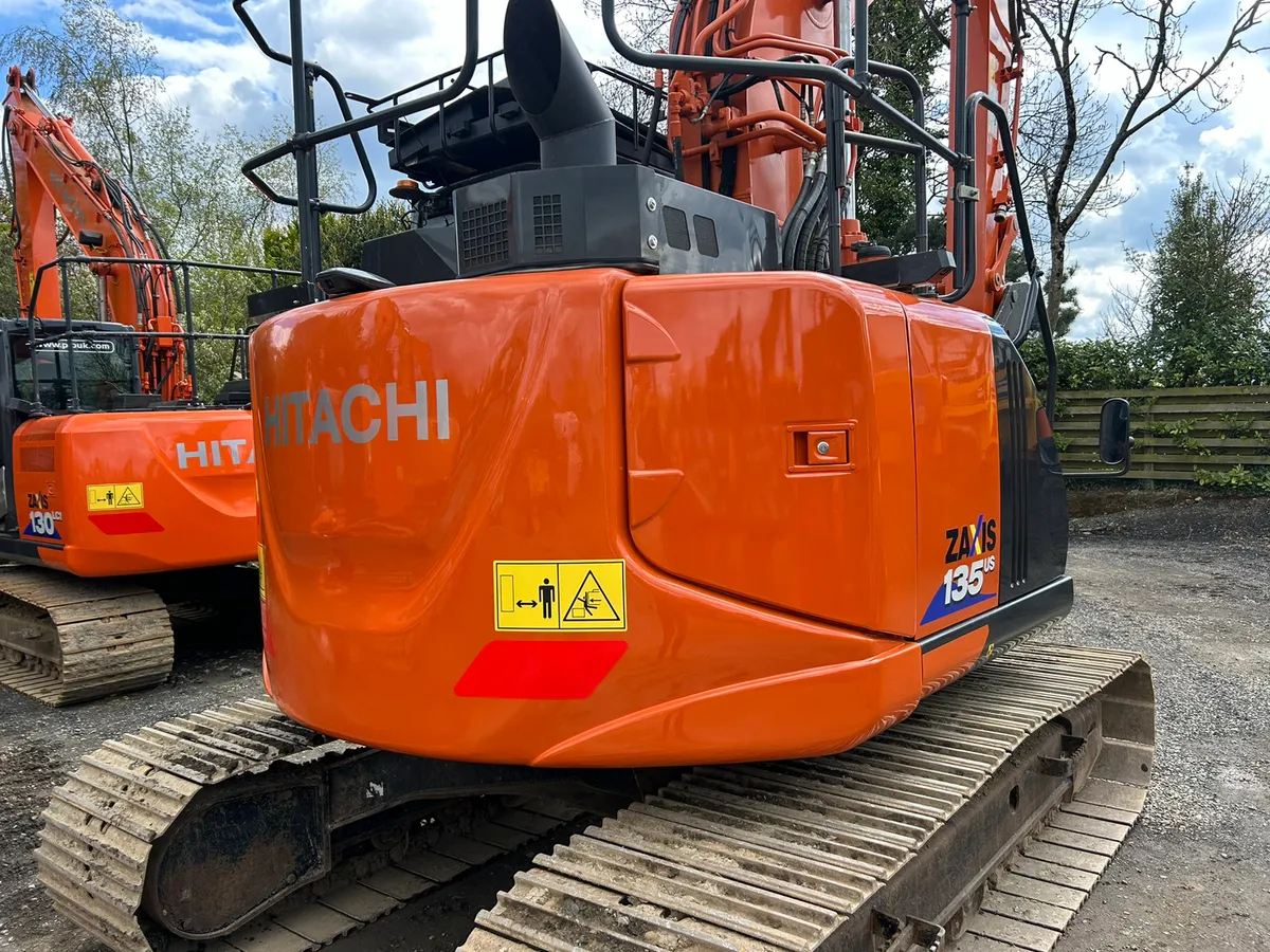 2019 hitachi zx135us-6 (3500 hours) - Image 1