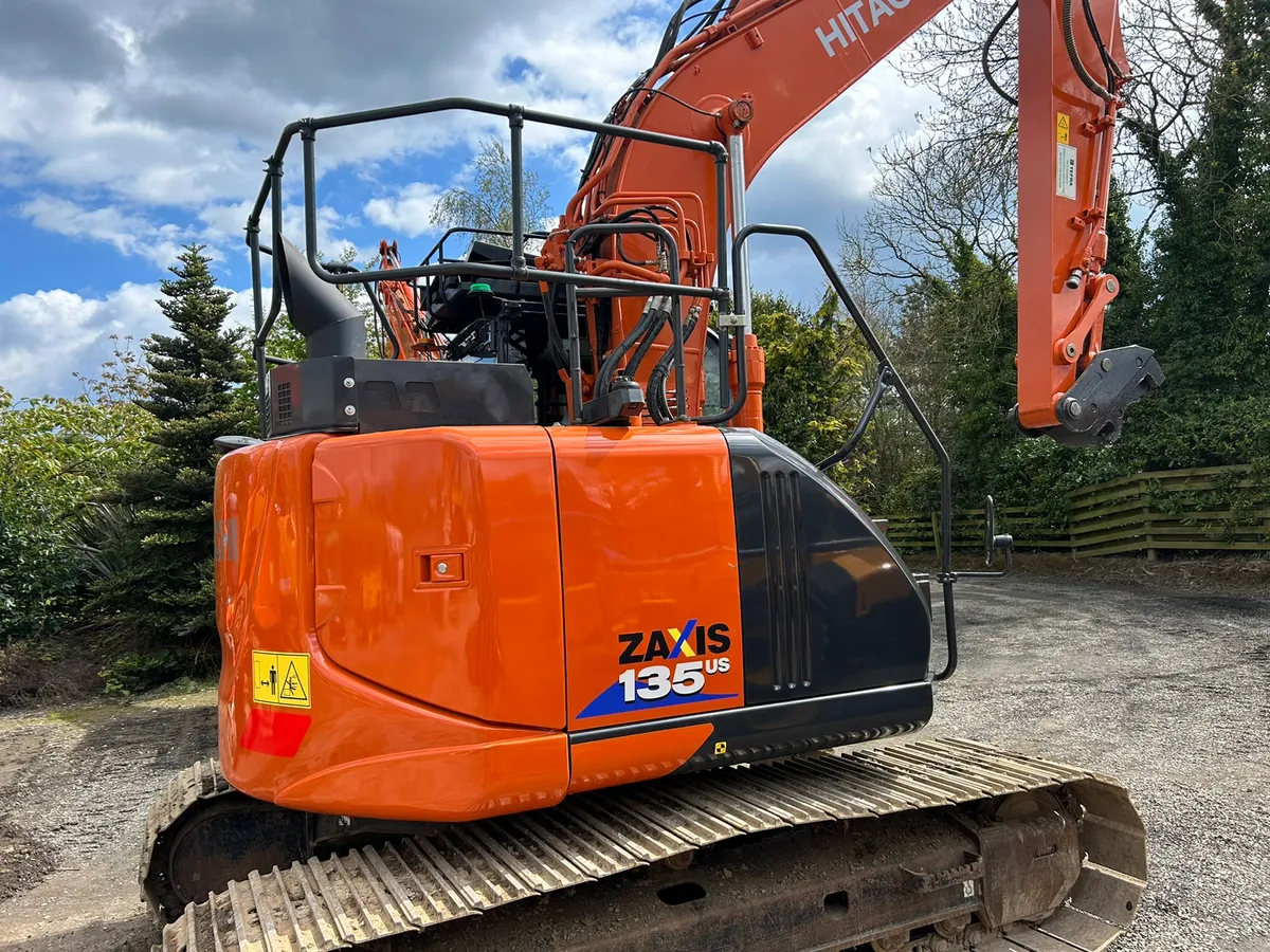 2019 hitachi zx135us-6 (3500 hours) - Image 2