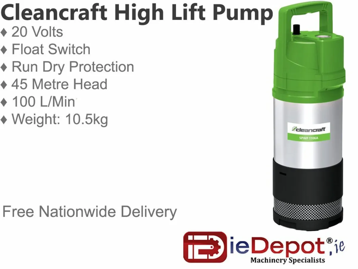 Submersible Pump for sale in Co. Galway for €329 on DoneDeal