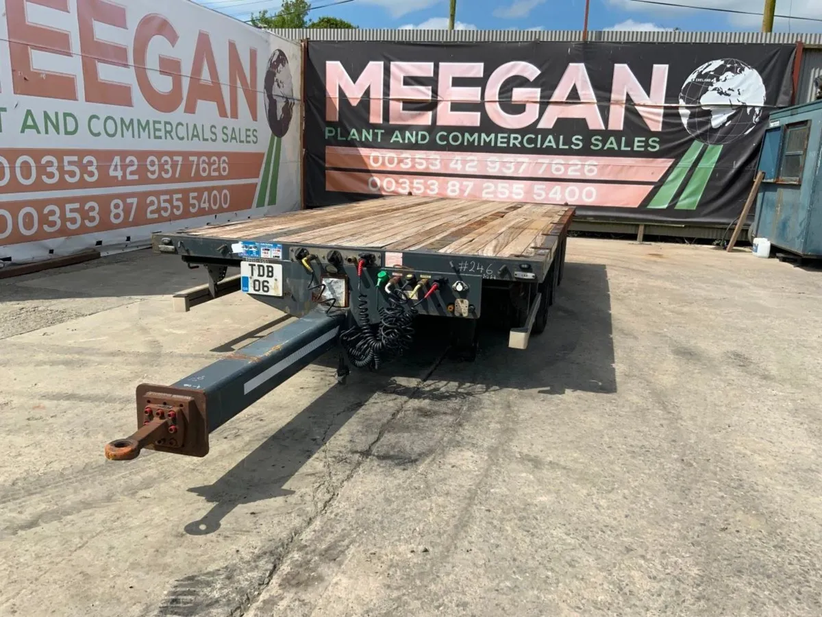 2018 MONTRACON 20ft DRAG TRAILER.......246mh. - Image 2