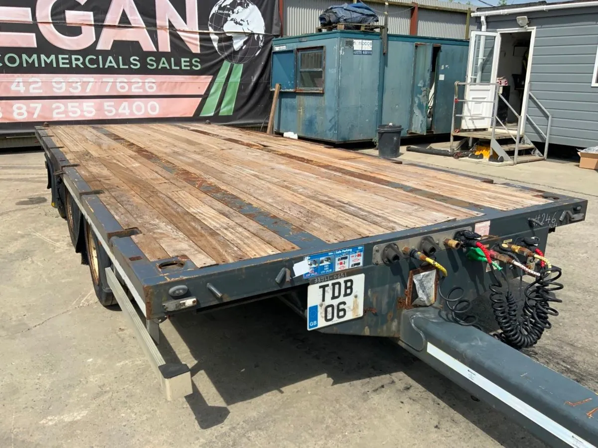 2018 MONTRACON 20ft DRAG TRAILER.......246mh. - Image 4