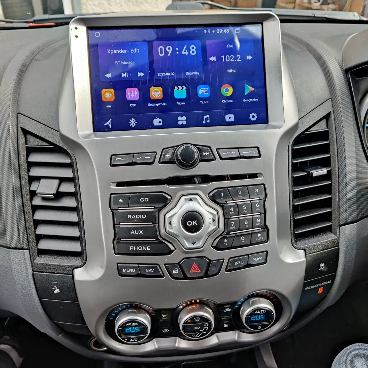 Ford Ranger Android Car Radio Carplay Android Auto - Image 1