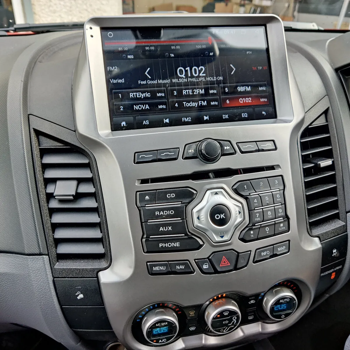 Ford Ranger Android Car Radio Carplay Android Auto - Image 3