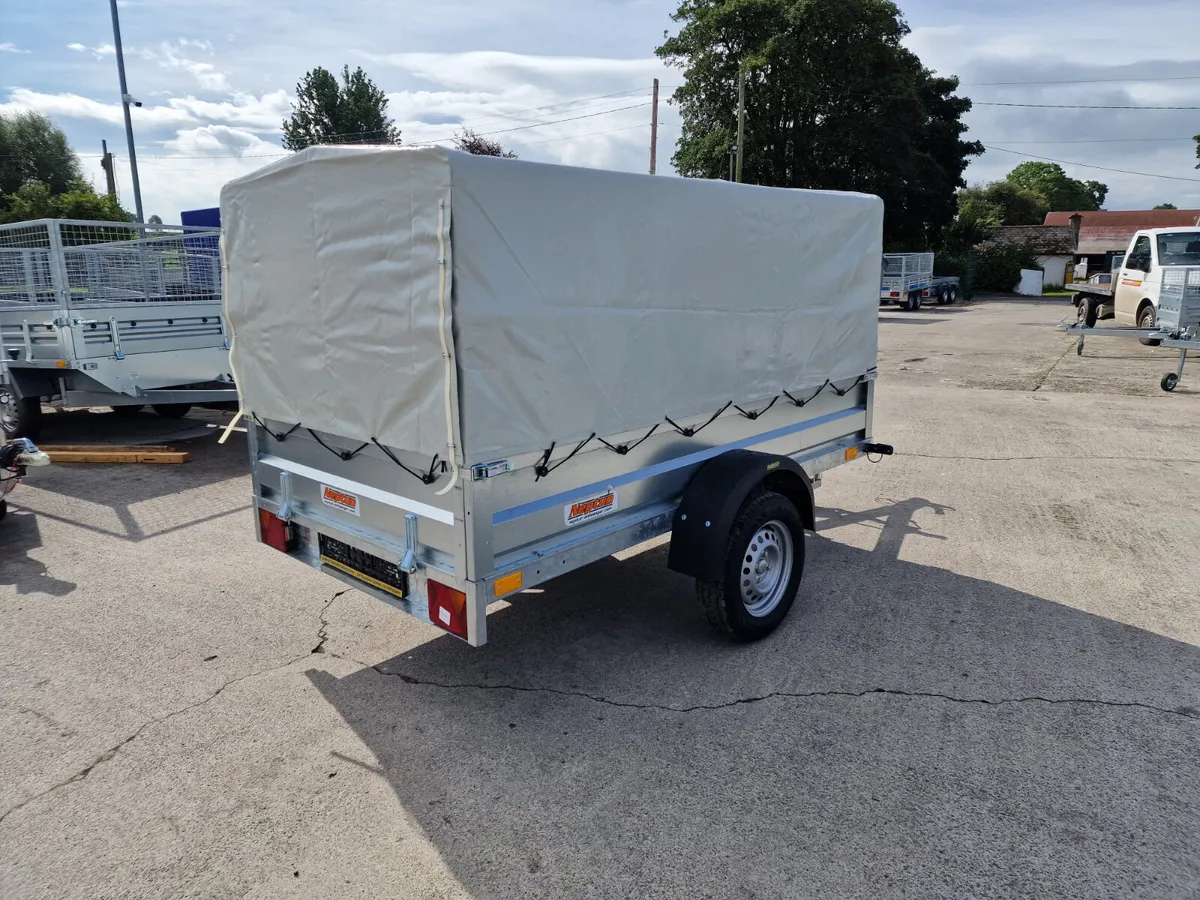 7ft8x4ft3 Trailer with mesh and cover - Image 3