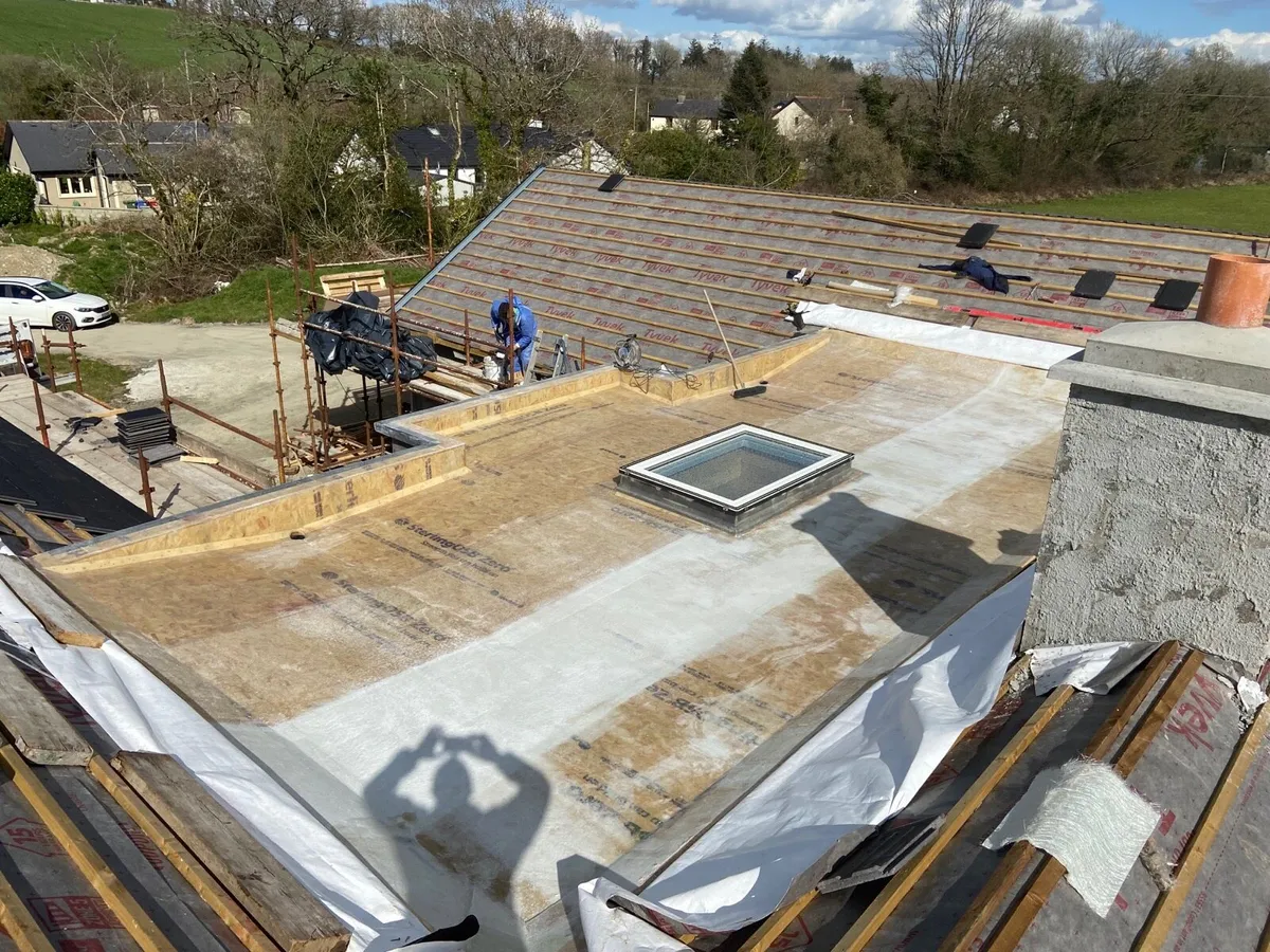 Fiberglass flat roofing - Image 4