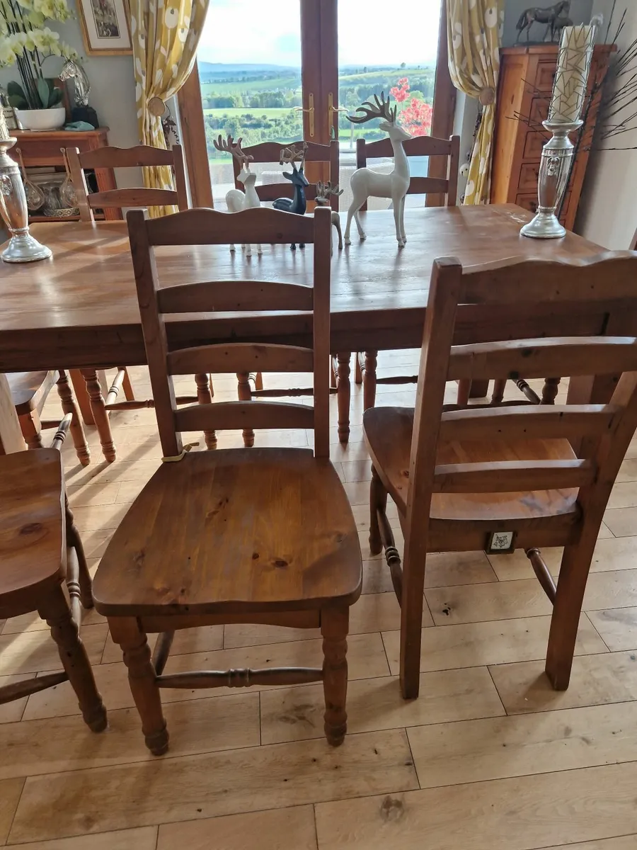 8 Dining chairs for sale in Co. Tipperary for €400 on DoneDeal