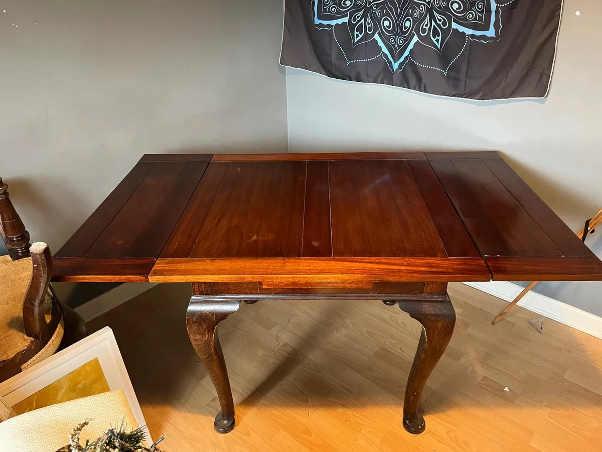 Victorian Drop leaf table & 6 chairs for sale in Co. Sligo for €300 on