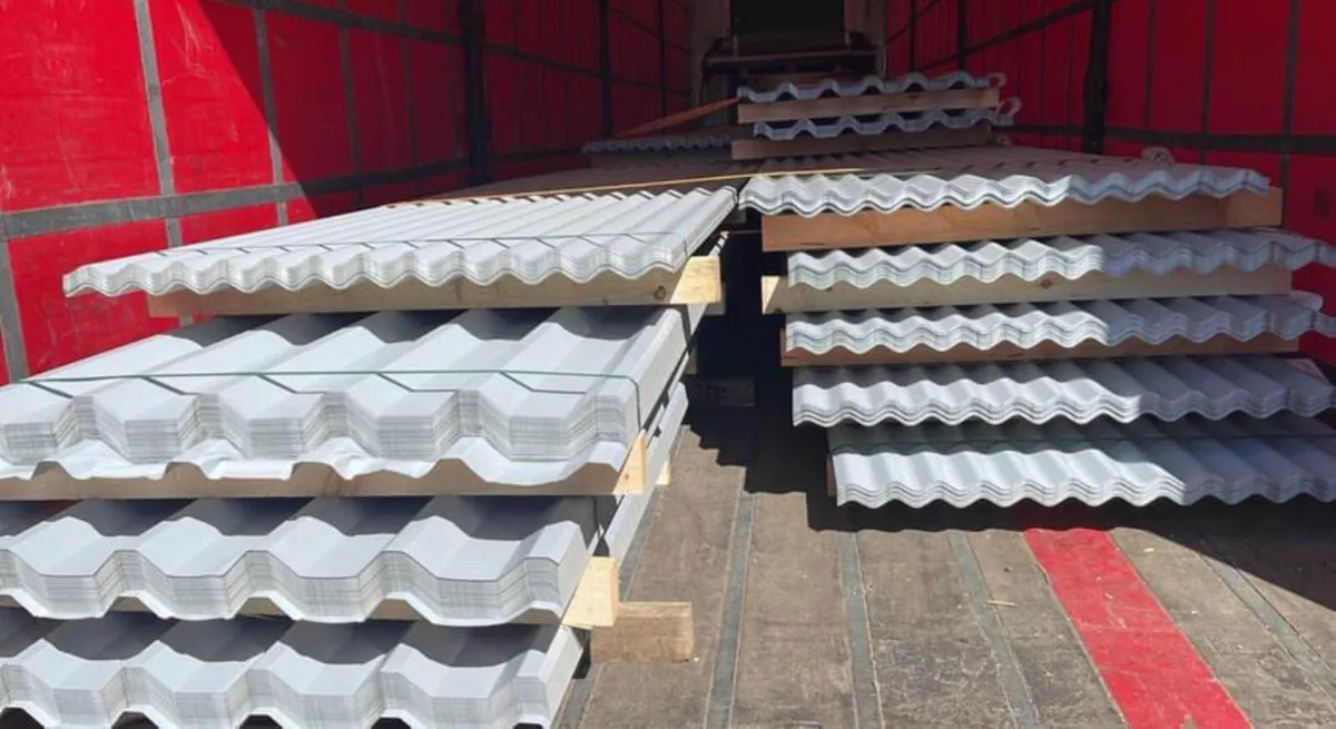 Corrugated & boxprofile roof sheeting €3 per foot✅ - Image 1