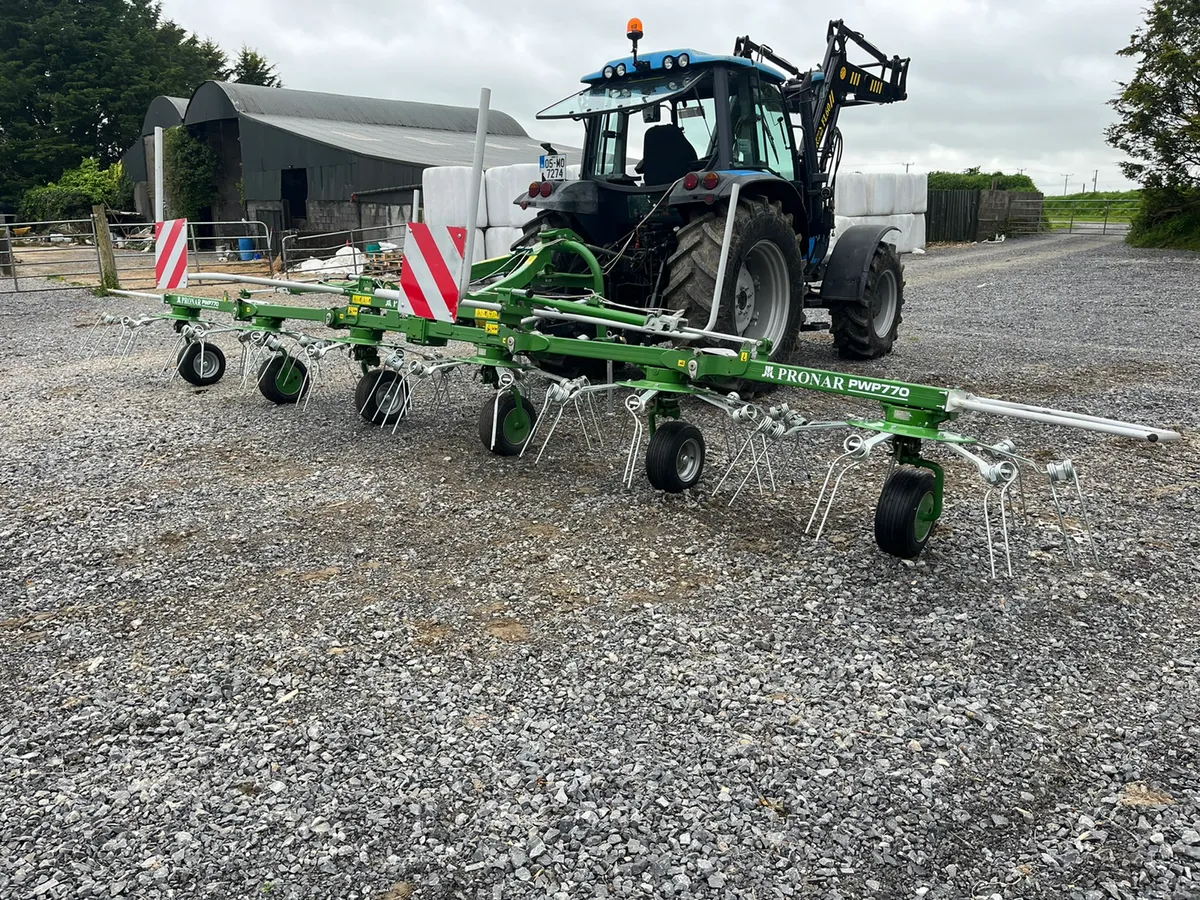 New Pronar 6 rotor Tedder - Image 2