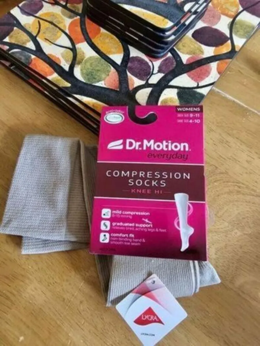 Dr.Motion Graduated Compression Socks / NEW - Image 2