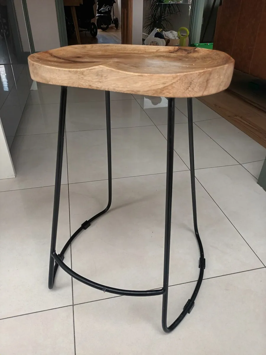 Industrial style bar stools for sale in Co. Cork for €100 on DoneDeal