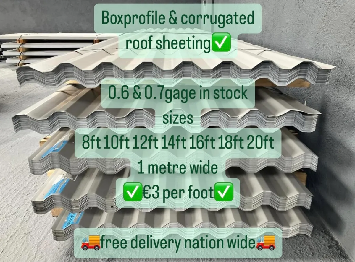 Boxprofile & corrugated sheeting - Image 2