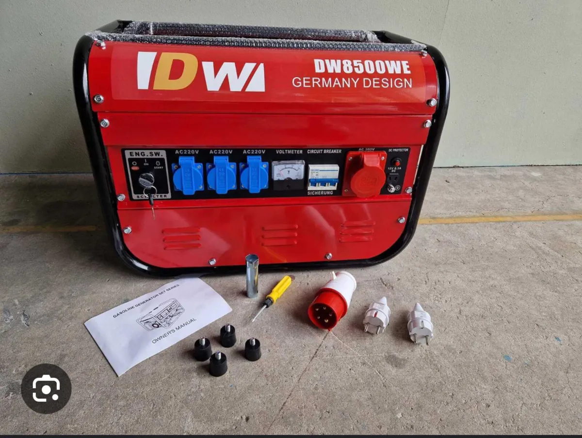 BRAND NEW SILENT DIESEL GENERATOR 8.5kva for sale in Co. Kerry for €280 on DoneDeal