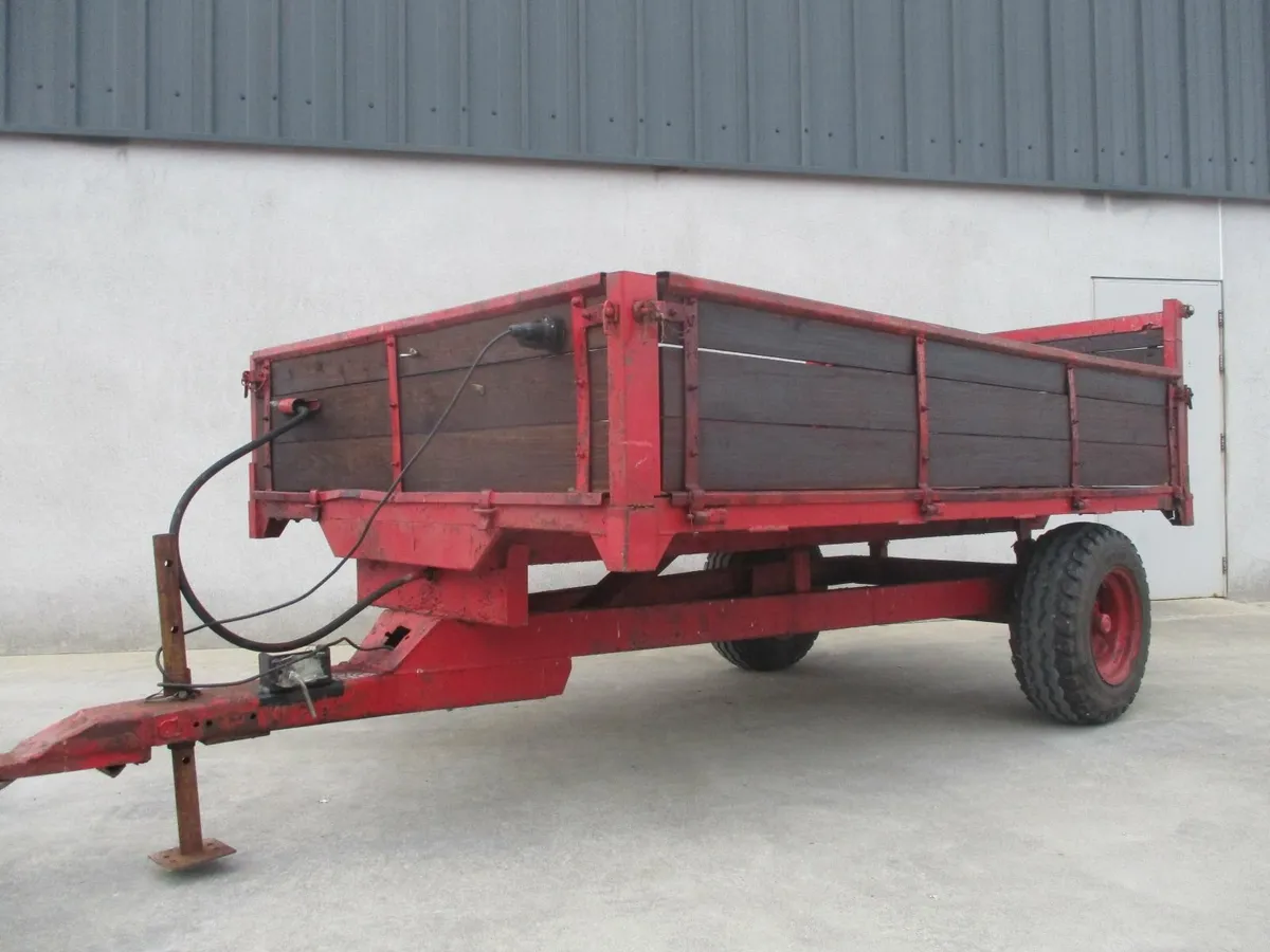 tractor tipper trailer 10 x 6 turf trailer - Image 2