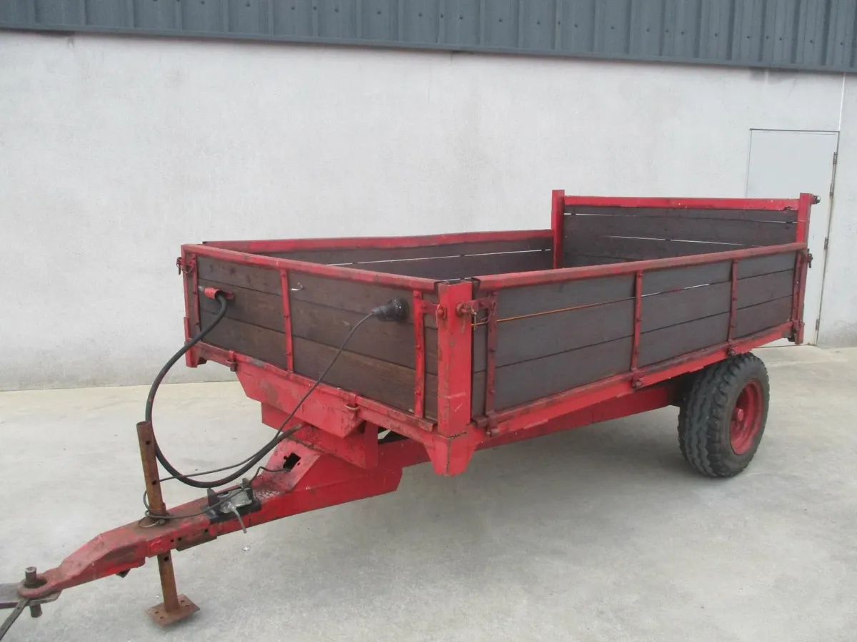 tractor tipper trailer 10 x 6 turf trailer - Image 4